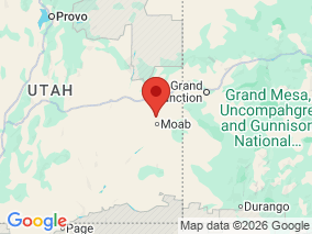 Map of Site Report: Arches National Park, United States of America